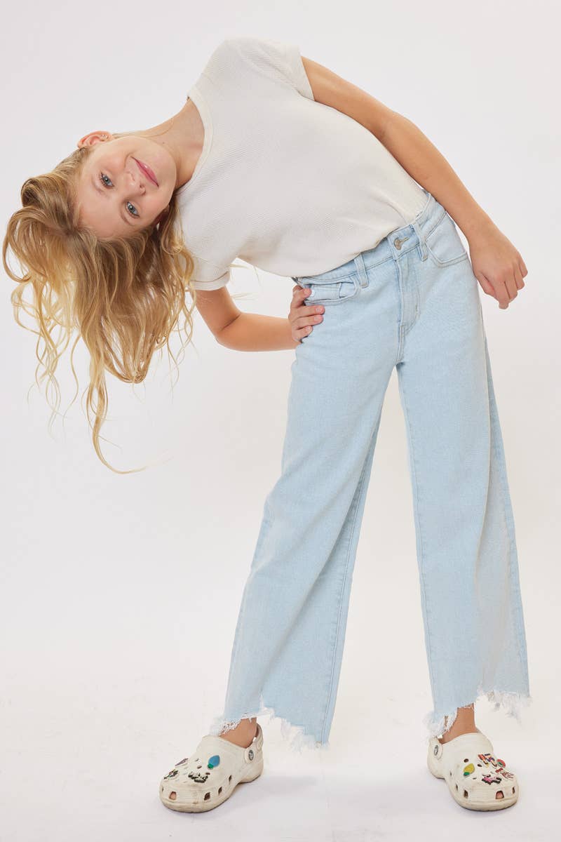Tween Wide Leg Denim