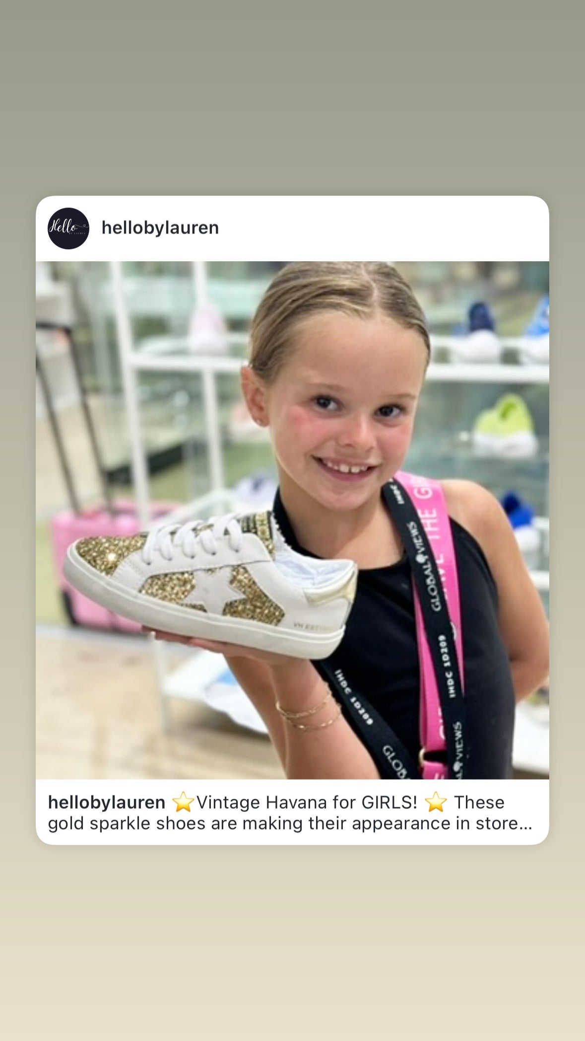 Kids glitter sneakers on sale