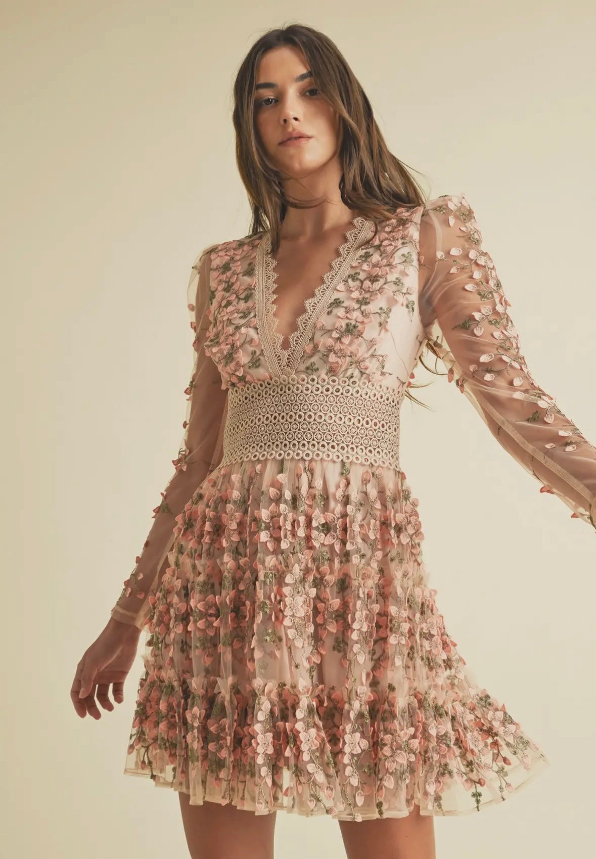 Floral Lace Dress
