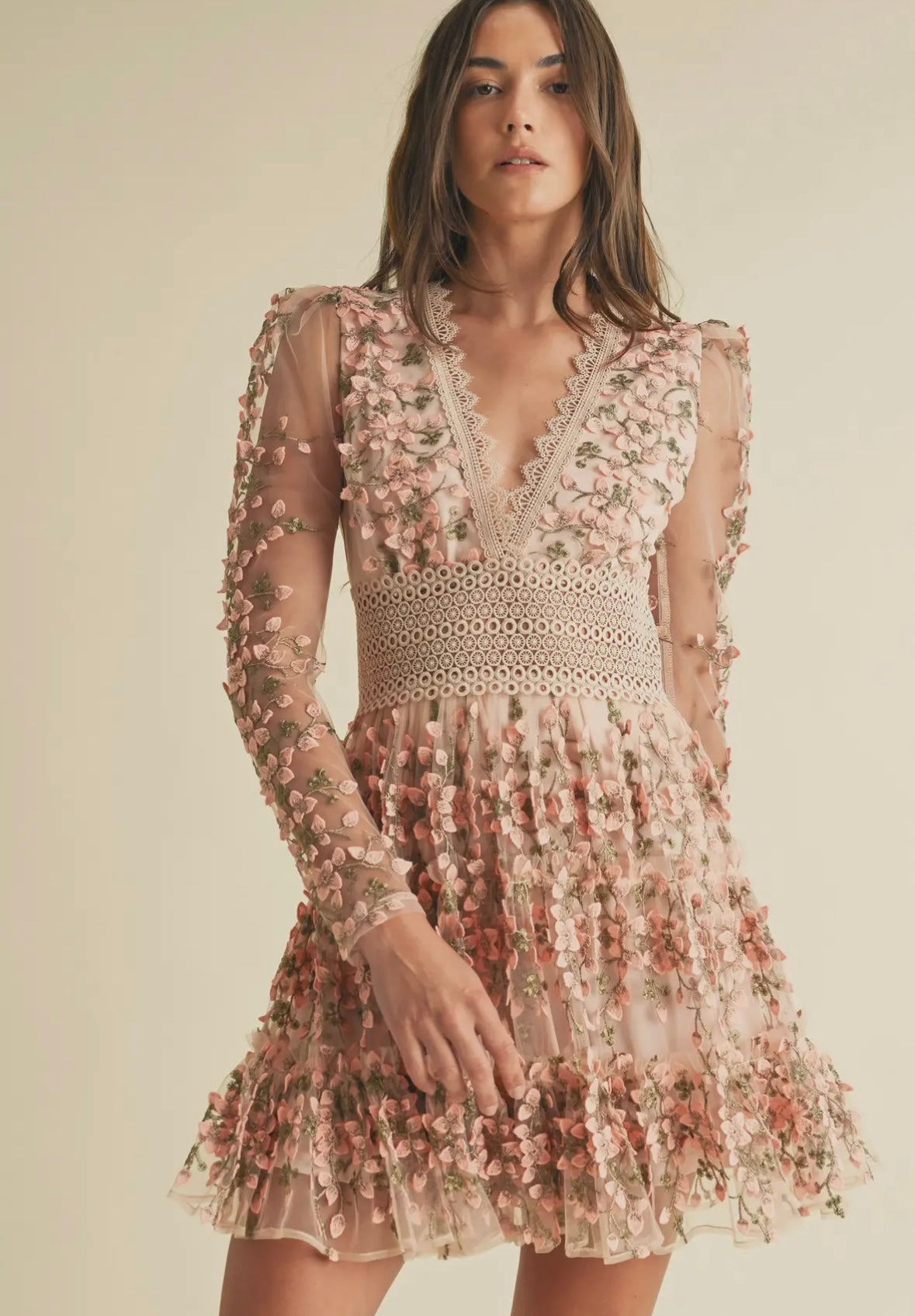 Floral Lace Dress