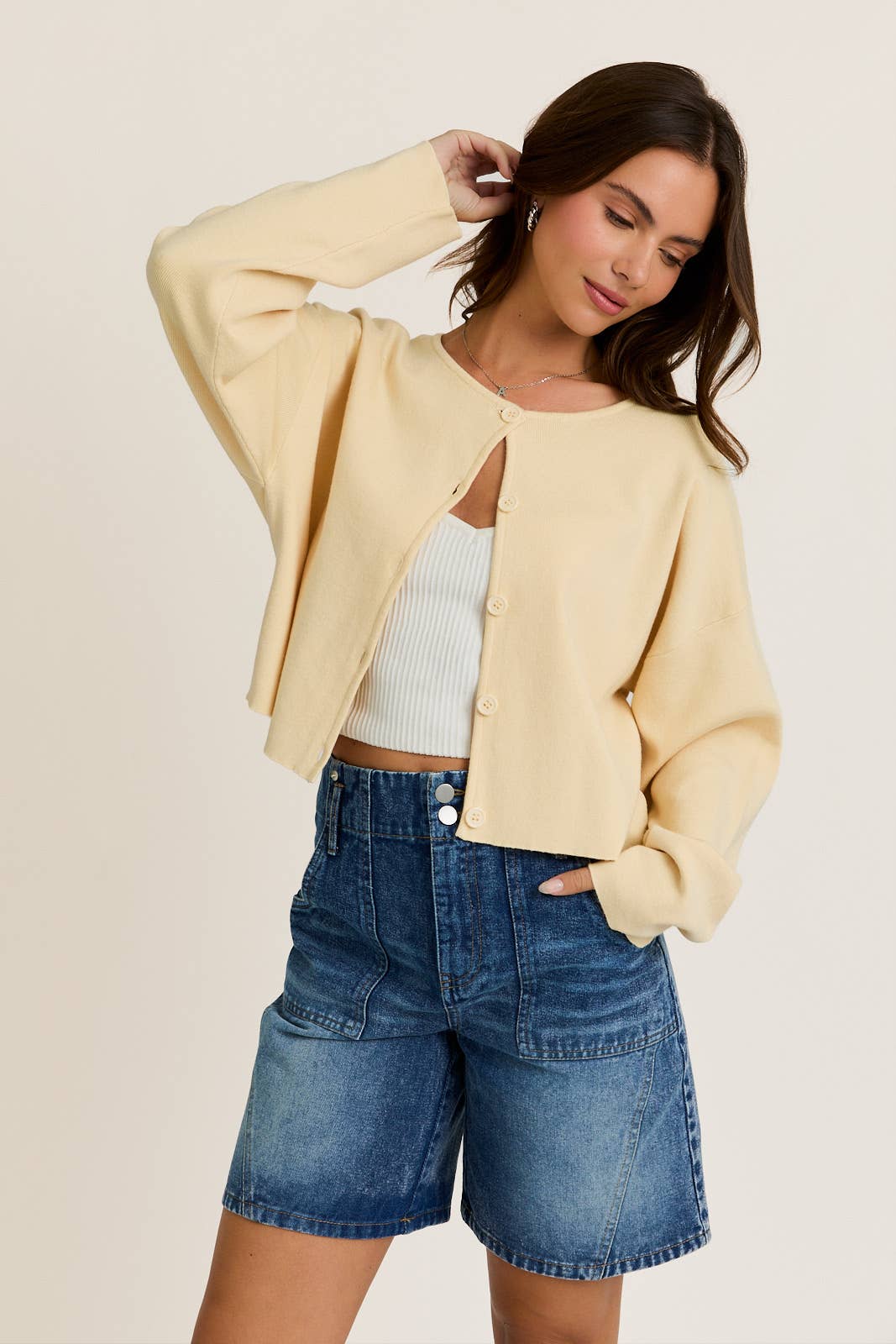 Butter Cake Cardigan