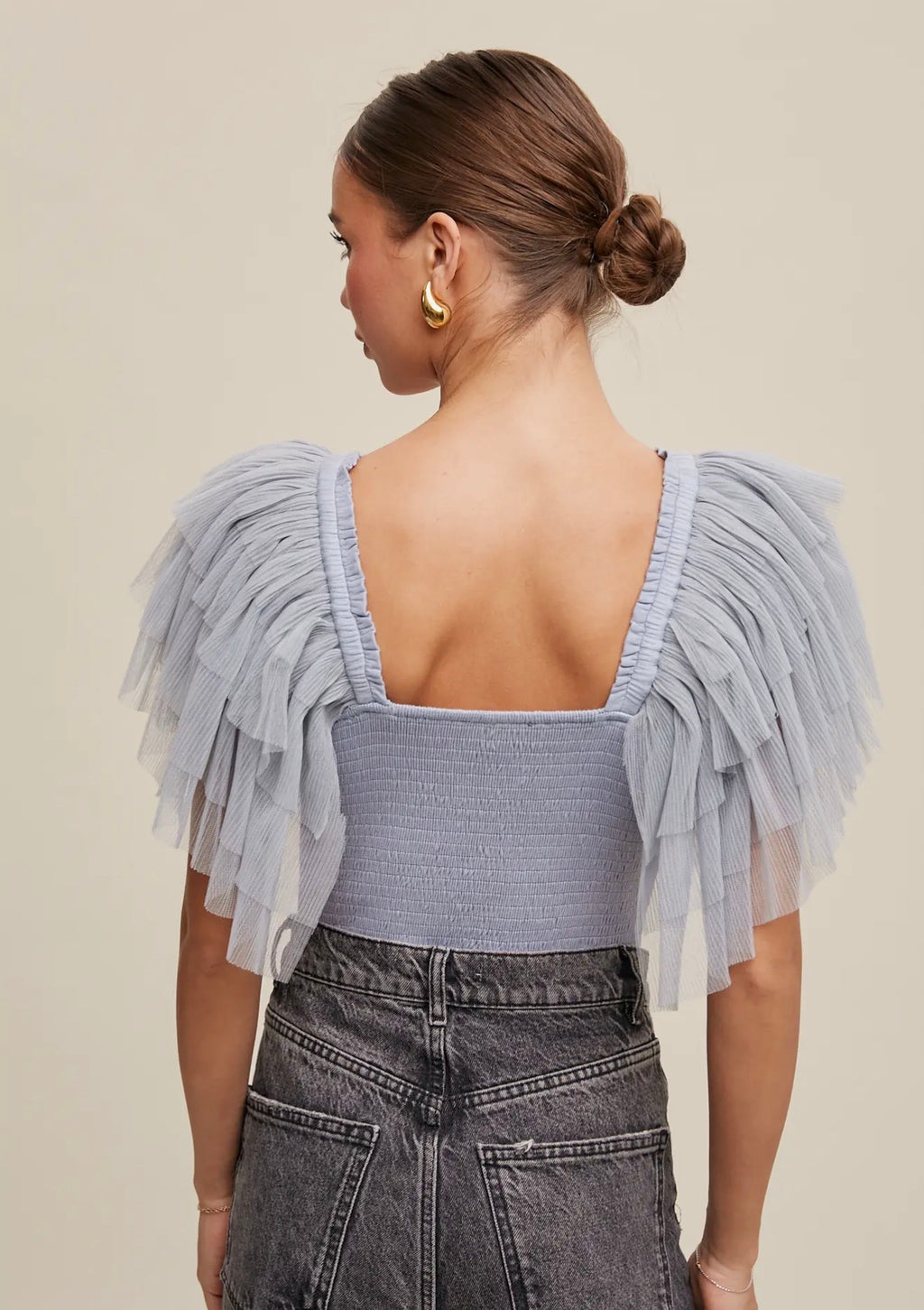 Bodysuit Dusty Blue