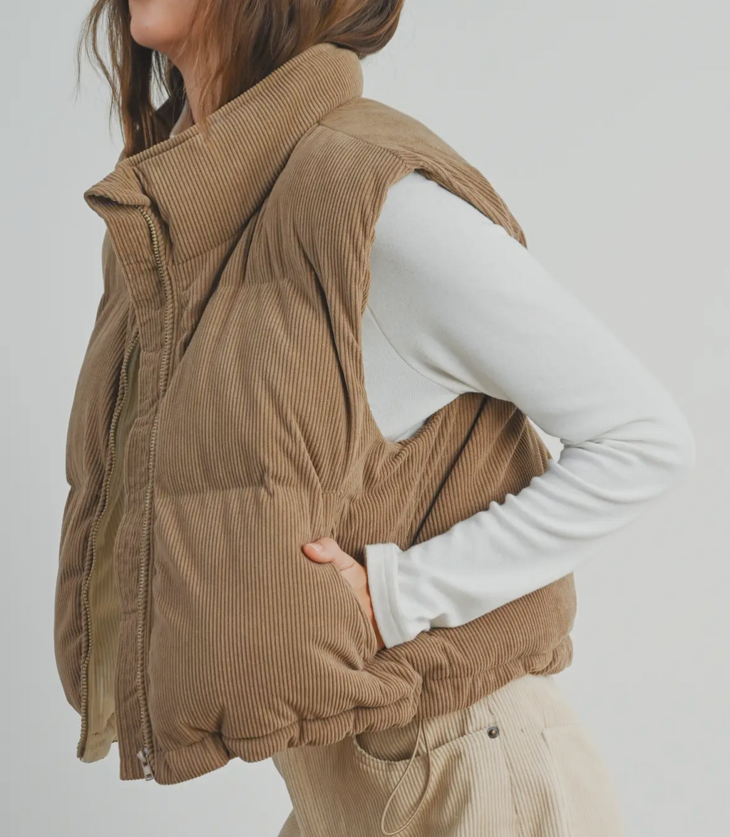 Corduroy Vest