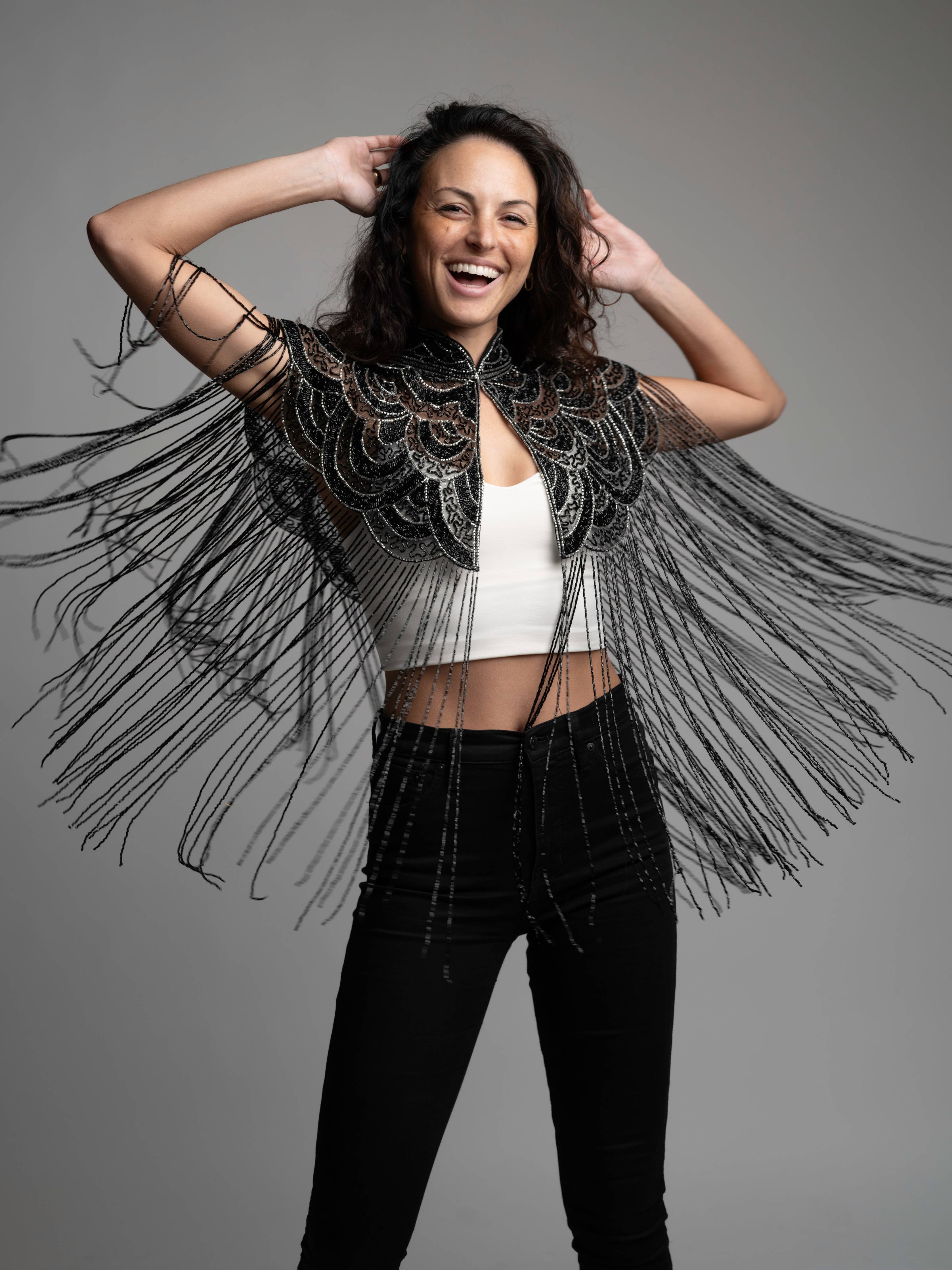 Starlit Aura Cape: One size