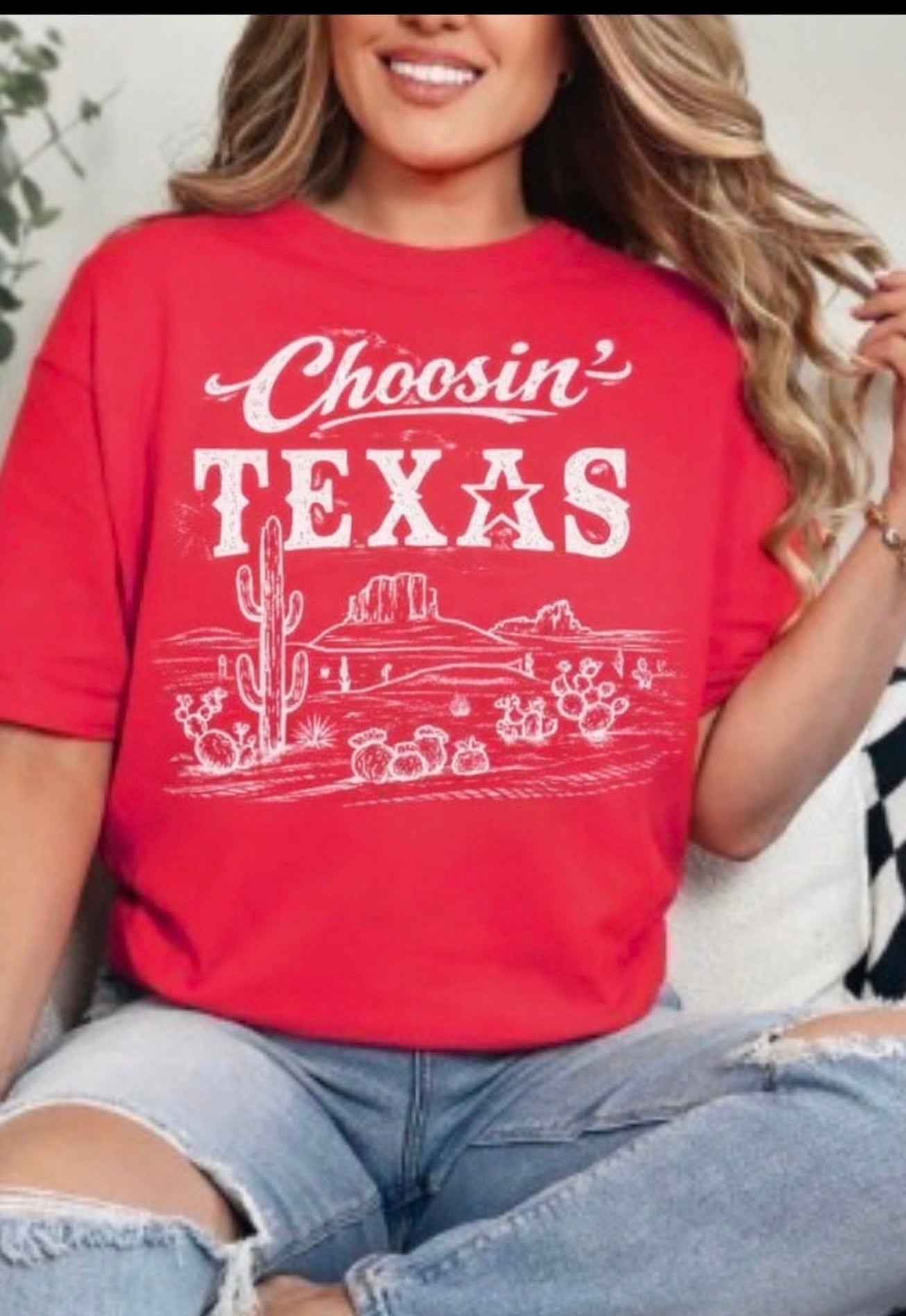 Choosin Texas Tees (9 color options)