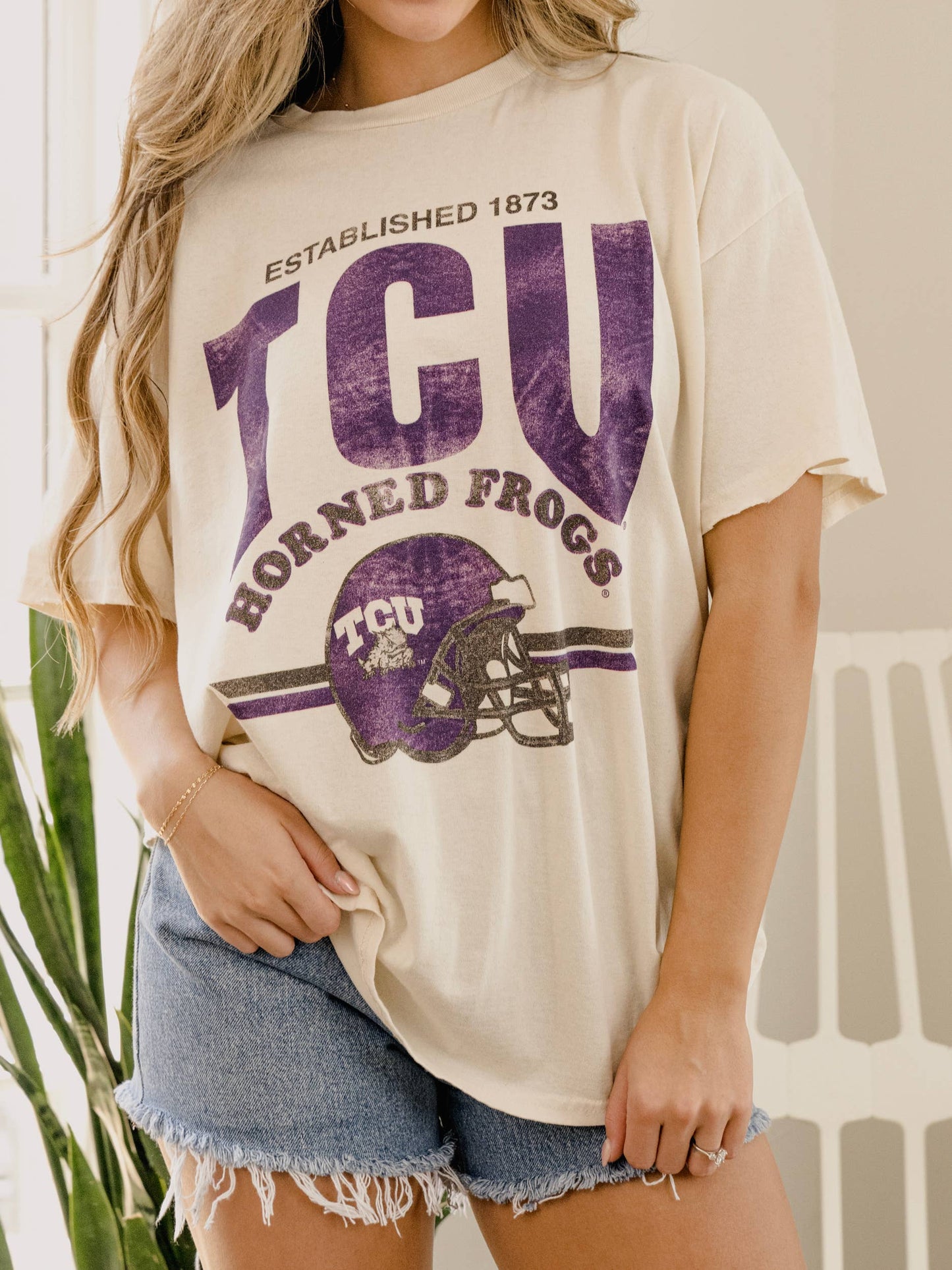 TCU Horned Frogs Established Helmet