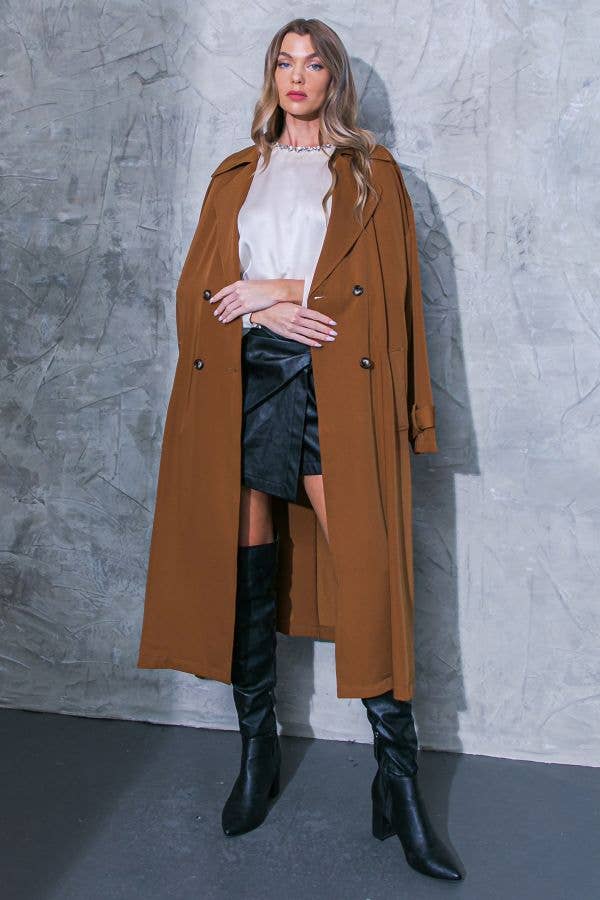 Brown Trench Coat