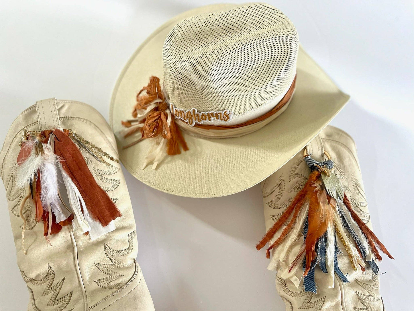 Texas Longhorns Hat: Fedora Straw