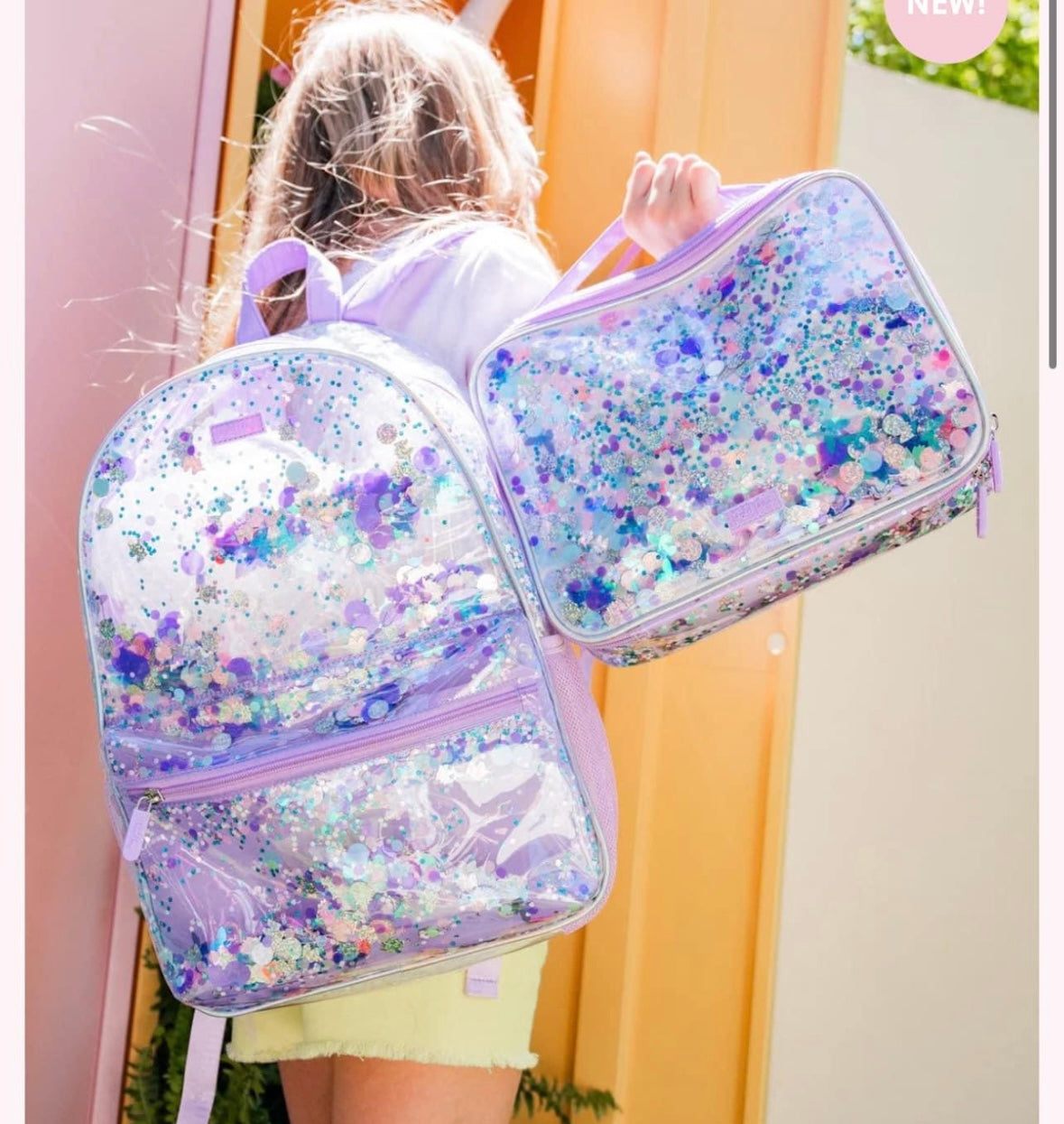 Party like a Unicorn Confetti Backpack