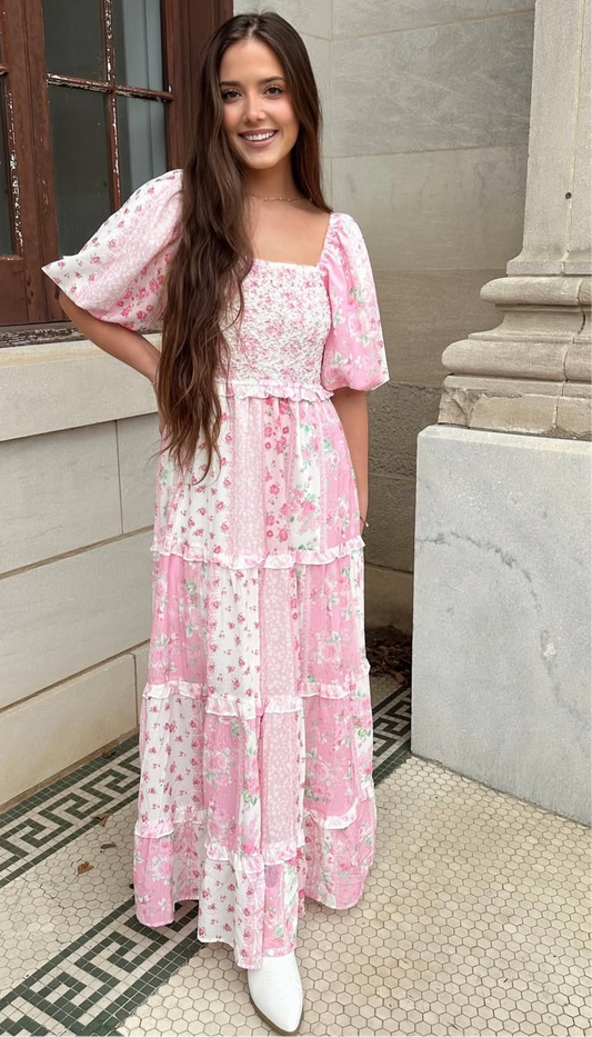 The Lady Pink Maxi Dress