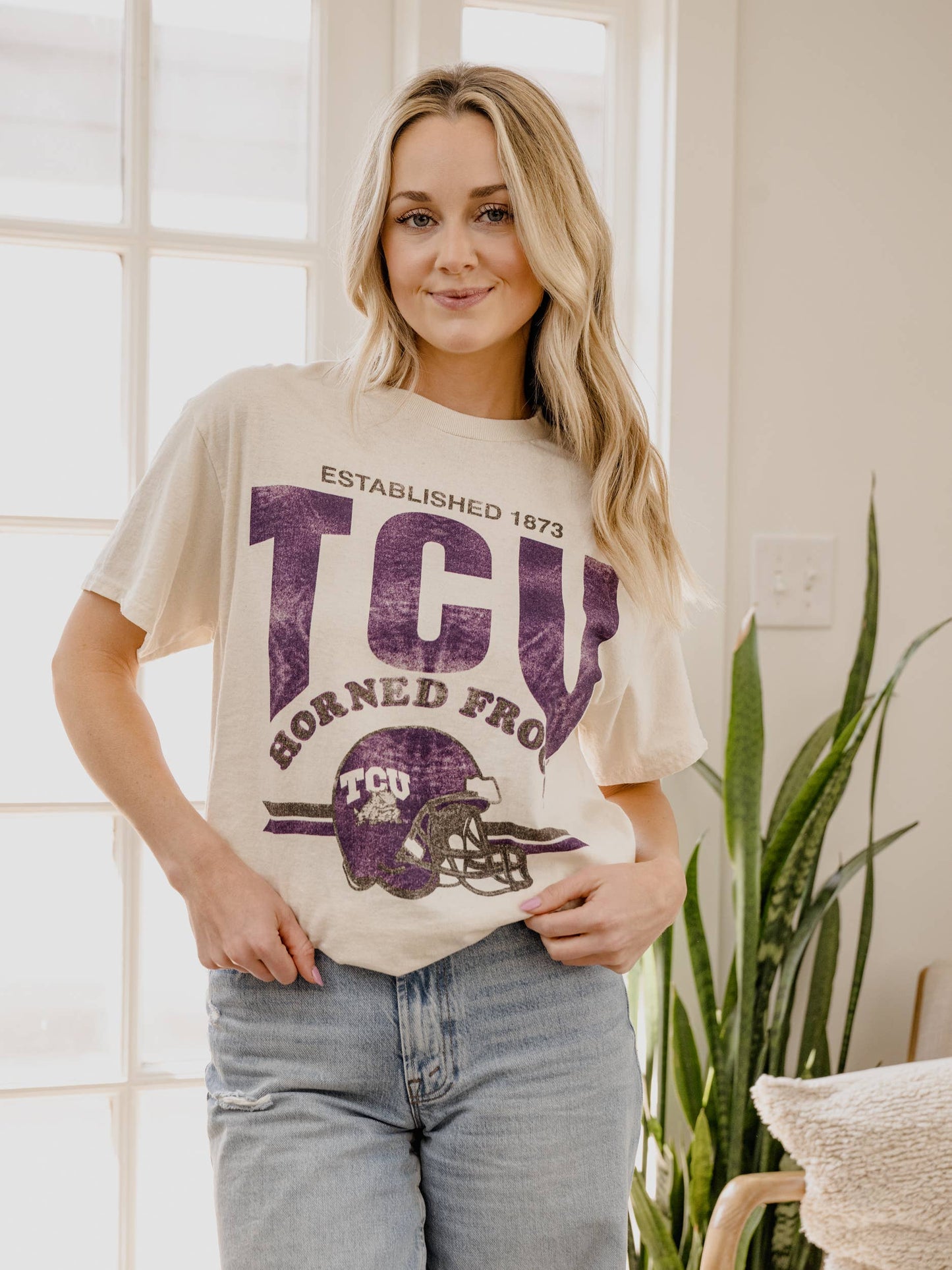 TCU Horned Frogs Established Helmet