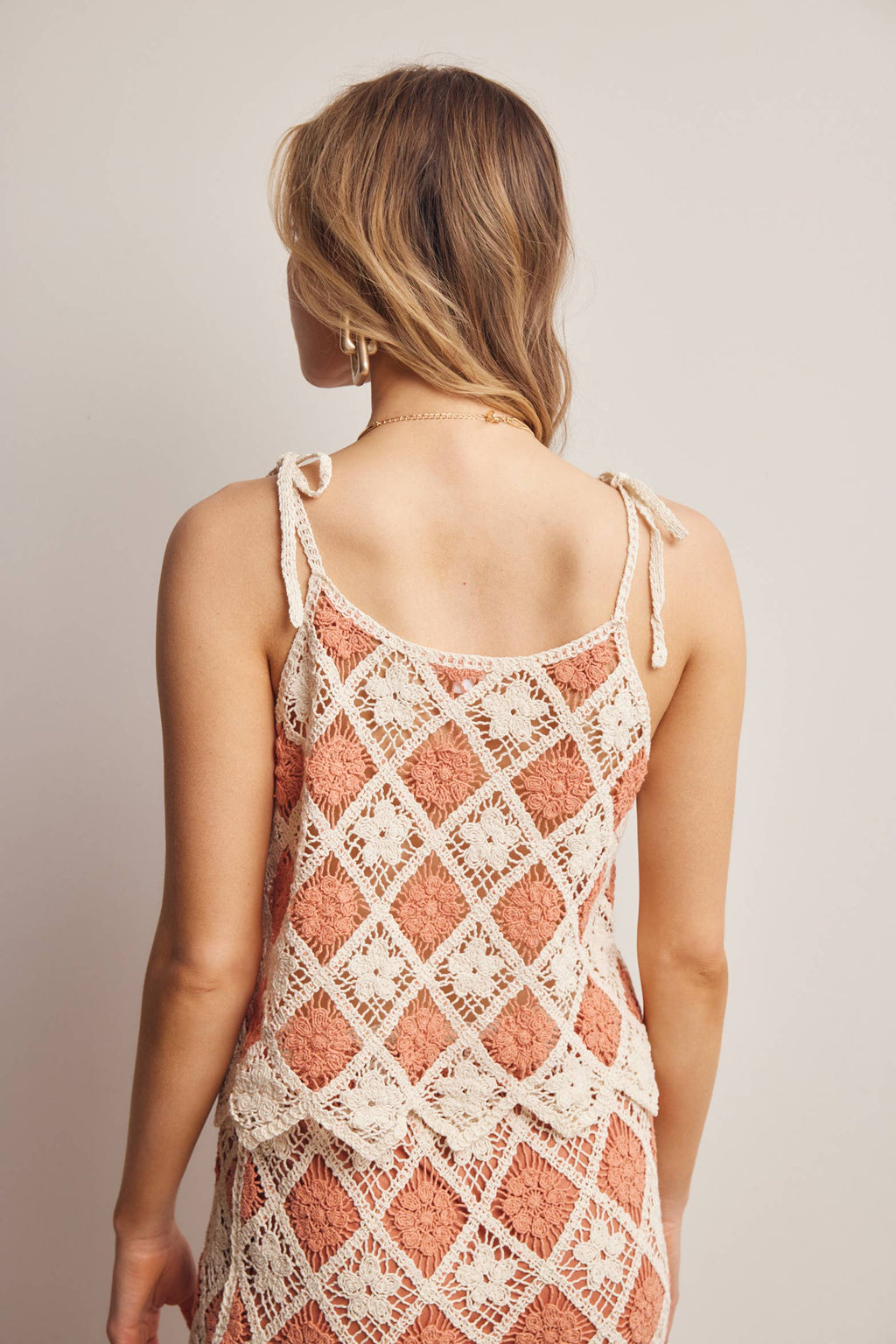 Crochet Diamond Tank Top