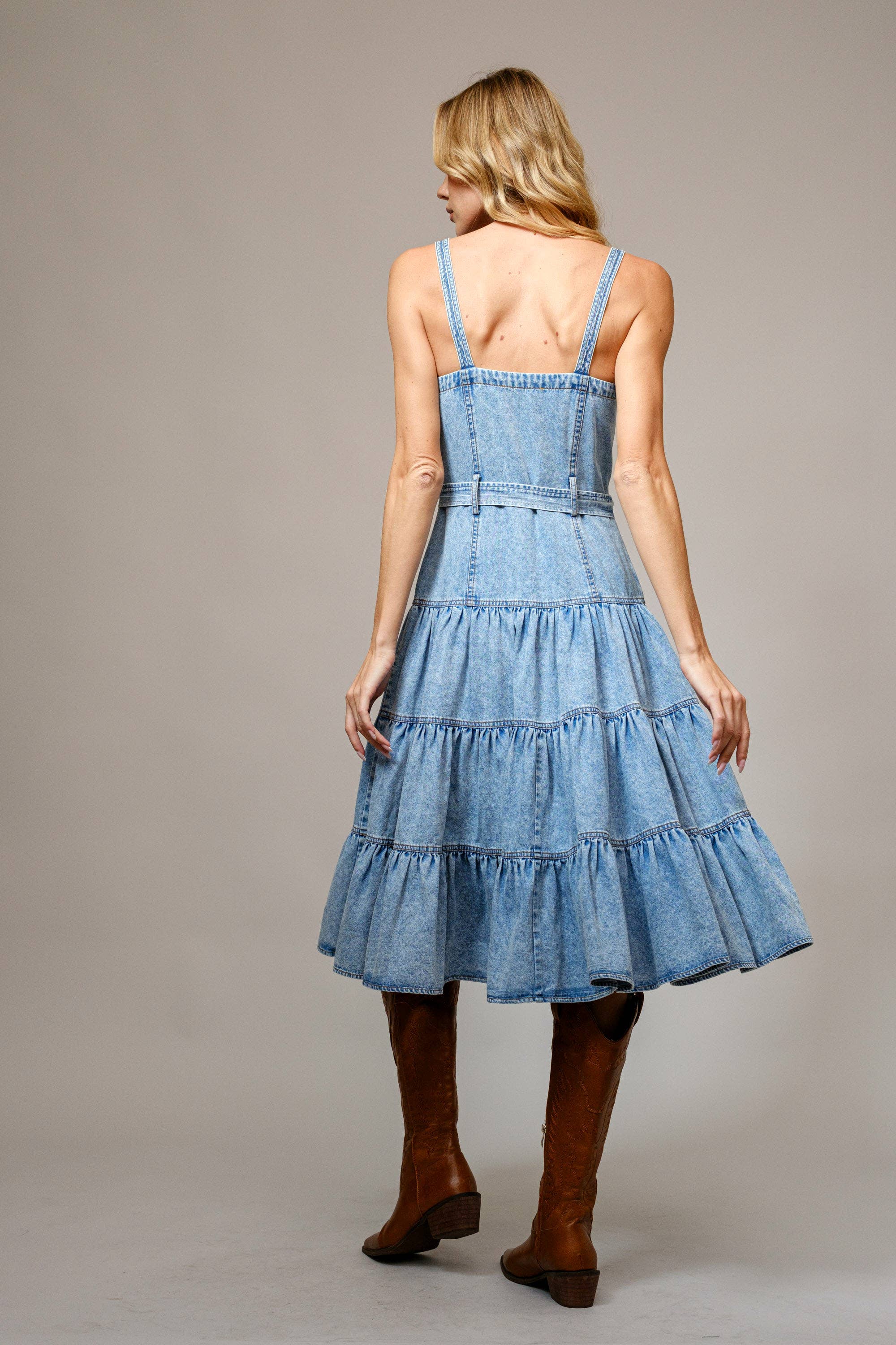 The Rodeo Denim Dress