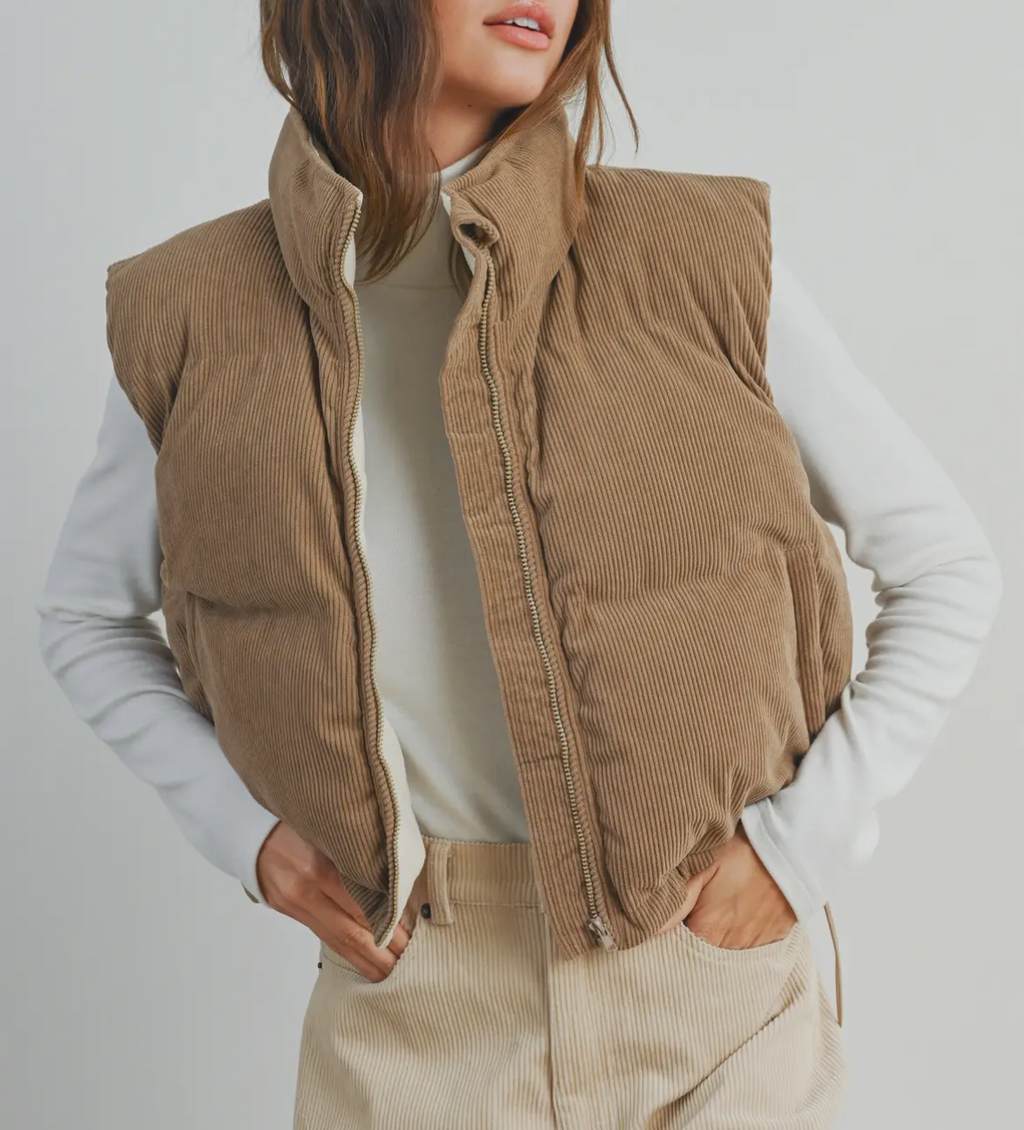 Corduroy Vest