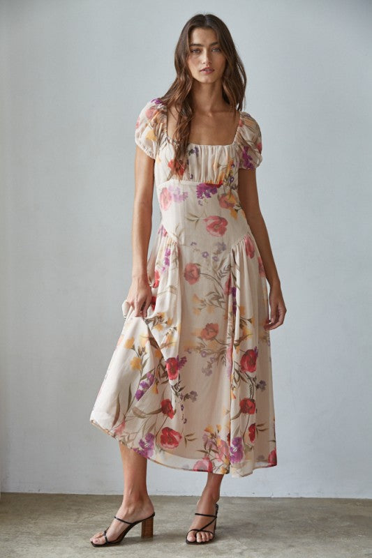 Lais Floral Midi