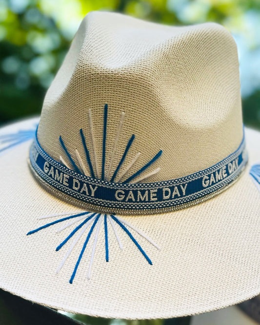 Blue Game Day Hat