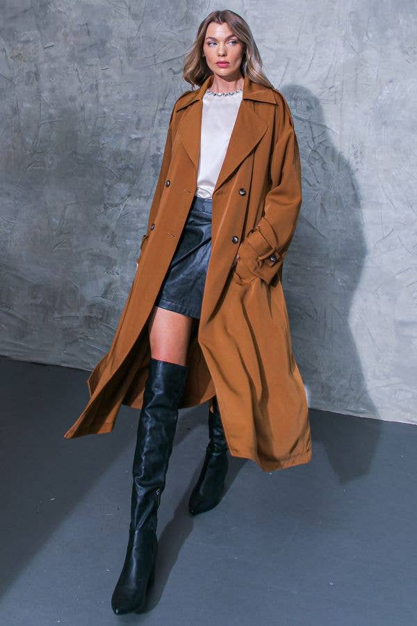 Brown Trench Coat