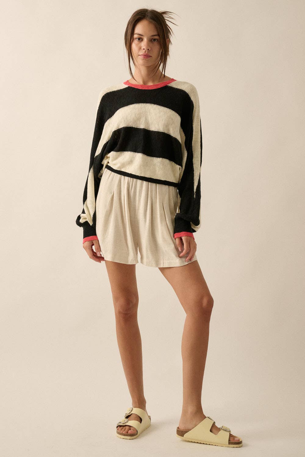 Stripe This Way Thin Sweater