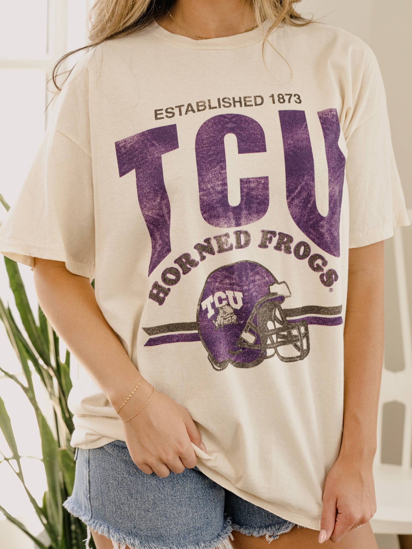 TCU Horned Frogs Established Helmet