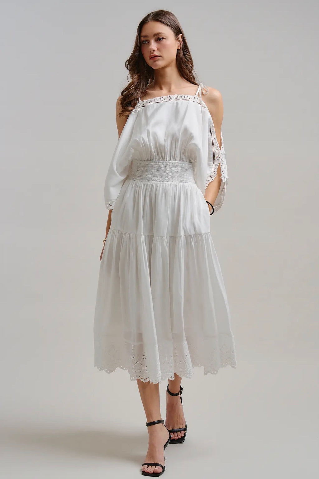 White Lace Dress