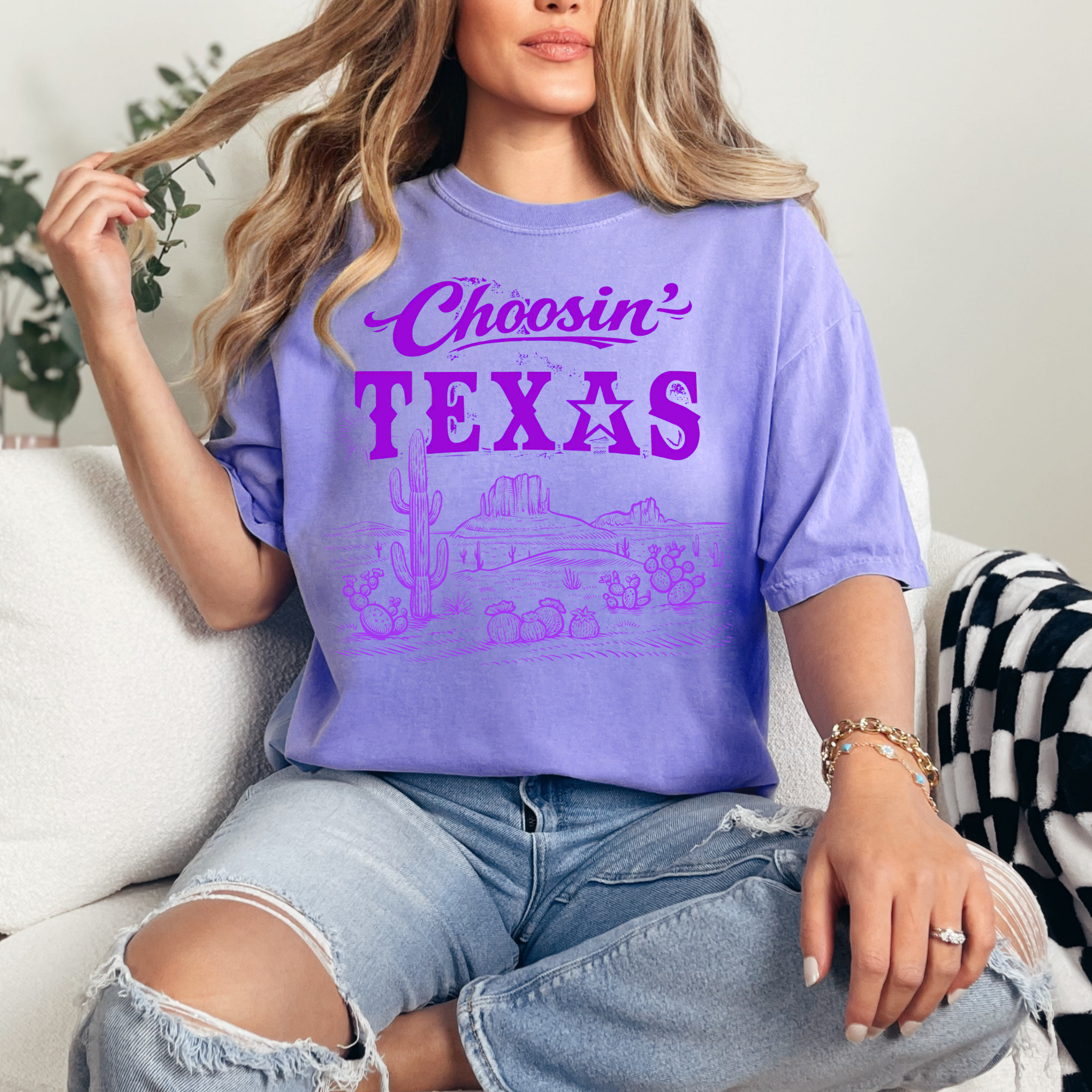 Choosin Texas Tees (9 color options)