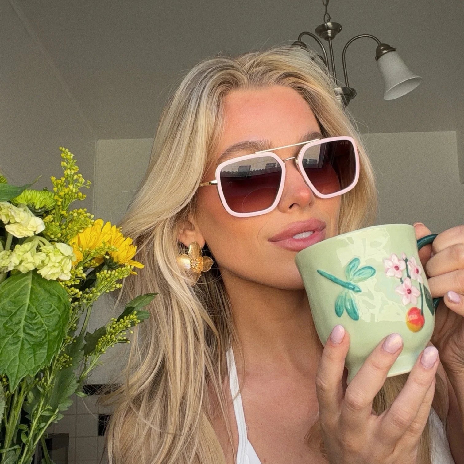 Pink Sunglasses Diff