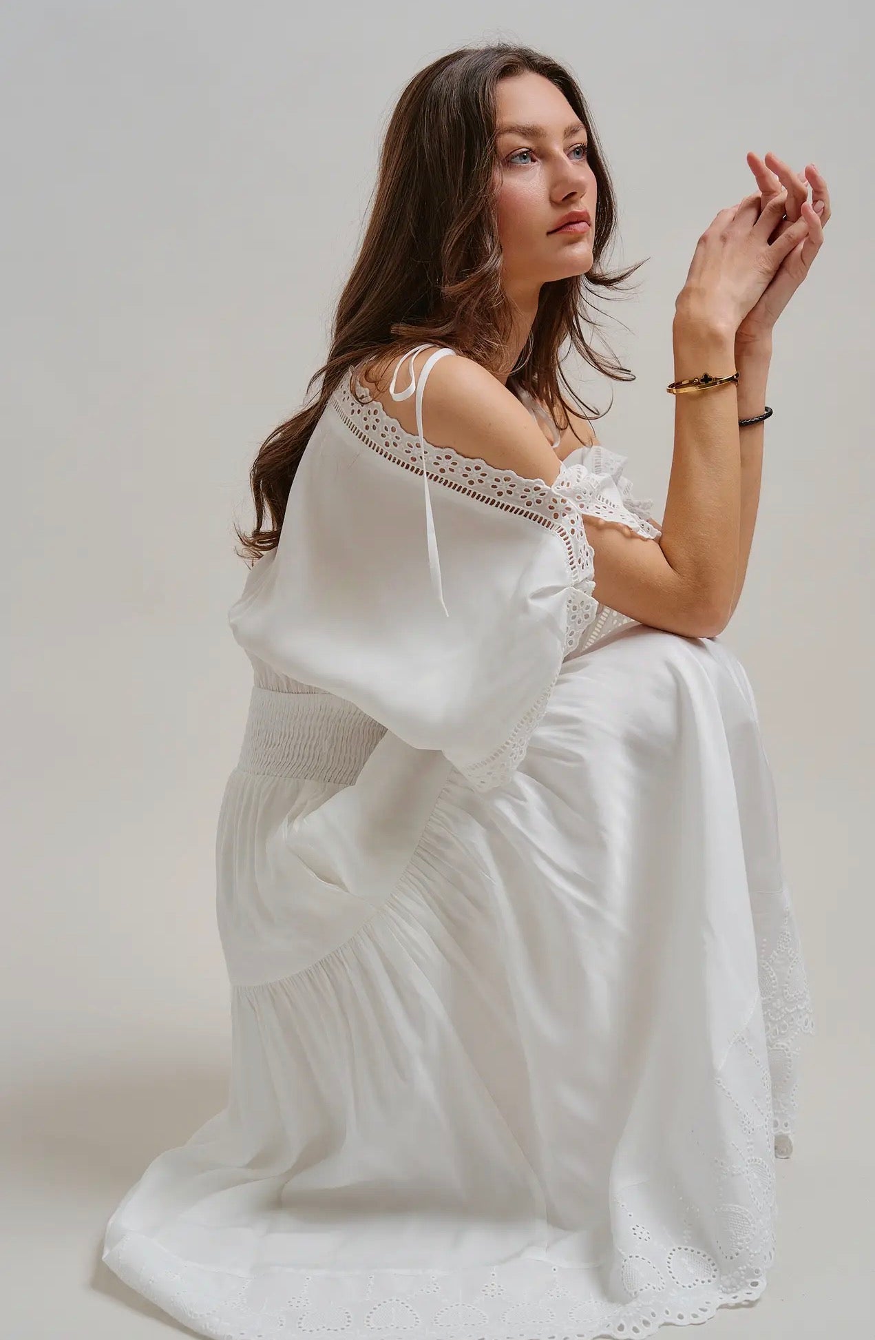 White Lace Dress