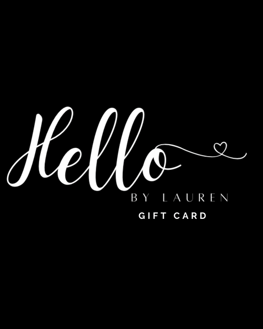 Hello Gift Card!